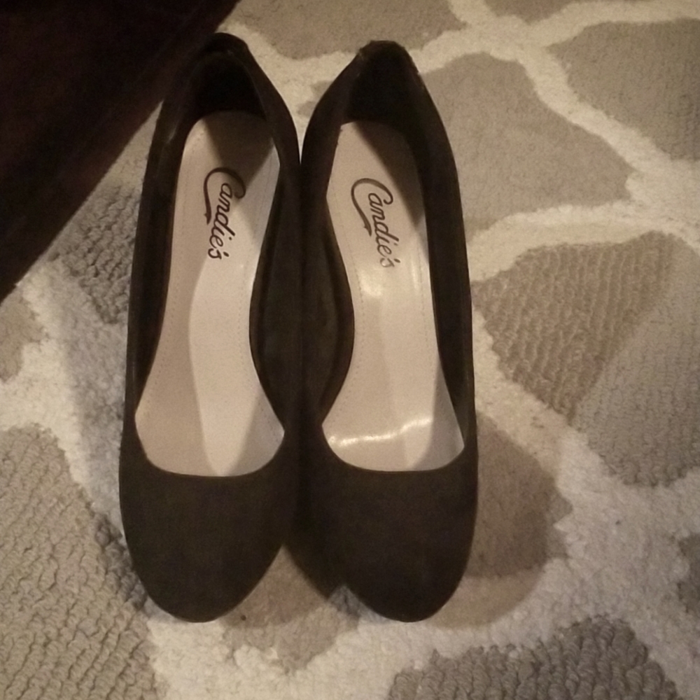 Black Candie's stiletto heel pumps, size 8 medium